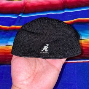 *SOLD* Kangol black knit hat